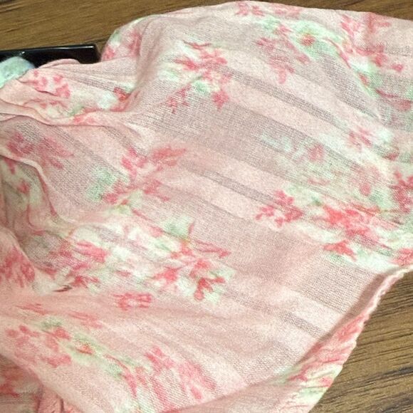LoveShackFancy NWT Girls Lou Dress in Blue & Pink Floral Print. Size 12. - Picture 10 of 13